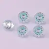 Yongjia Gems 6mm Chapado en Color Redondo Degradado Corte Araña de Fuego Circonita Piedra Suelta Joyería DIY Arte de Uñas Joyería Wholesale