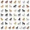 50/100 Piezas de Pegatinas de Caballo estilo Acuarela China, Pegatinas Decorativas Impermeables y Resistentes a los Arañazos para Teléfonos Móviles, Pegatinas para Agendas Infantiles al por Mayor