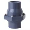 Válvula de Retención/Válvula Unidireccional de Plástico UPVC con Brida/Enchufe/Rosca DN15/20/32