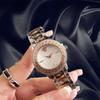 Reloj de cuarzo con correa de acero para mujer, serie Gipsophila, con diseño de explosiones, estilo clásico, con diamantes, venta al por mayor.
