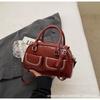 Bolso de Boliche de Mano de Primavera de Alta Gama para Mujer 2025 Nuevo Estilo Casual Combinable Trabajo Viajero Bolso de Hombro Moderno