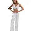 Pijama de cárdigan tejido transfronterizo para mujer, conjunto, europeo y americano, nuevo para otoño 2025, pijama jacquard con recorte, exportación, ropa de casa