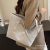 Bolsa Tote Elegante de Grande Capacidade para Mulheres, Novo Modelo 2026, Bolsa de Ombro da Moda, Bolsa Simples Casual para o Dia a Dia