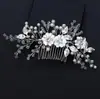 Tocado de novia de diseño original, accesorios para el cabello Hanfu, accesorios de boda, peine de perla hecho a mano, hermoso peine para el cabello al por mayor