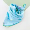 Bandana de Algodón Sarga para Perro Mascota Estilo de Atar Babero Infantil Bufanda para Cabeza de Bebé Empaquetado Individualmente