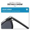 Nuevas Gafas de Sol Retro de Montura Grande para Mujer, Sensación de Alta Gama, Estilo Coreano, Famosas en Internet, Sesión de Fotos Callejera, Gafas de Sol con Protección Solar, Gafas de Sol Adelgazantes para Cara Cuadrada