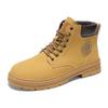 Botas de ruibarbo otoño e invierno 2024 para hombre talla grande botas Martin estilo workwear antideslizantes zapatos de senderismo resistentes al desgaste botas cortas zapatos de protección laboral