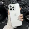 Adequado para iphone15 Simples Anti-impressão Digital Silicone 14 Capa Protetora 13 Fosca 12 Semitransparente 11 Capa de Telefone XS