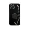 Funda de Cuero de Marca Grande para iPhone 18 Pro Max con Correa para la Muñeca, Funda Suave para iPhone 17, Adecuada para Apple 14, Diseño Cruzado de Moda