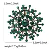 Broche de girassol de liga de alta qualidade com strass, broche de temperamento, versátil, popular, joias para lapela de roupas femininas