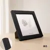 Moldura para Foto Quadrada Pequena 4x4 5x5 de MDF Envolto em PVC Plano para Mesa/Pendurar Universal Venda por Atacado