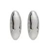 E14384 Pendientes Geométricos Exagerados de Nuevo Estilo Personalizados de Moda Textura Metálica Pendientes Versátiles de Lujo Ligero