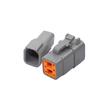 Conector de plug-in CAR de 6 núcleos DTM06-6S Conector tipo Dechi DTM046P conjunto completo de plugue à prova d'água de encaixe