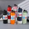 Chaleira Espacial Estilo Americano 800ml Aço Inoxidável Montada no Carro Outdoor Garrafa Térmica de Água 1000ml Viagem Grande Capacidade Chaleira Espacial