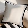 Funda de Almohada Bordada Modelo Animal Pony Retro Alta Calidad Nórdico Simple Lujo Ligero Habitación de Modelo Sala de Estar Cojín de Sofá Almohada