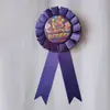 Suministros para Fiesta Transfronteriza Insignia de Corsage de Hojalata de Feliz Cumpleaños para Ceremonia de Fiesta de Cumpleaños Infantil