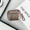 Capa Protetora para Fone de Ouvido Bluetooth Airpodspro2 Couro Sintético PU Case Protetora Sem Fio Apple Estilo Laser Caixa para Fone de Ouvido
