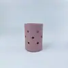 Fábrica de origen nuevo juego de tazas de EVA con agujero multicolor opcional lavable diariamente anti-quemaduras no adherente no deformación