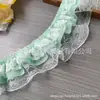 9cm multicolor multicapa gasa encaje volantes DIY Lolita material para paraguas ropa decoración de falda accesorios para calcetines