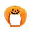 Sombreros de Calabaza Hechos a Medida de Fábrica para Gatos y Perros Suministros Decorativos para la Cabeza del Festival de Fantasmas de Halloween para Perros Pequeños, Medianos y Grandes