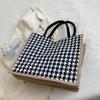 Bolsa de mano de gran capacidad para celebridad de internet ins, femenina, popular 2023, moda, bolsa de maternidad femenina, bolso de hombro de alta gama