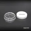 Material de Embalaje Caja de Corrector Personalizada por el Fabricante Caja Redonda Portátil de 5g para Maquillaje, Rubor, Crema Contorno Caja Vacía