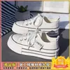 Sitio Web Oficial de Bai Zhenhe Zapatos de Lona Genuinos de Suela Gruesa para Mujer, Versátiles de Verano Estilo Coreano Nuevos de Moda Plataforma Blancos Casuales