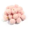 Ursinho Fofo com Brincos de Bola Pendurados Pingente Chaveiro Acessórios Brinquedo DIY Corda de Cabelo Roupas Sapatos e Chapéus Acessórios