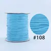Hilo de Cera Coreano 2mm Rollo Grande 75m Cordón para Collares Cordón para Pulseras Cordón para Joyería Hecha a Mano DIY en Stock 62 Colores