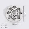 Acessórios DIY de Cristal Tampas de Flor Artesanais Acessórios para Joias DIY Tampas de Flor de Prata Xizang Vintage Espaçador Direto do Fabricante