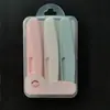 Fabricantes de lâminas de barbear macro femininas, ferramentas de beleza, faca de barbear de sobrancelha dobrável anti-riscos, raspador de sobrancelhas, atacado