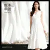 Sarja 180D CEY2/2 stretch composto seda algodão toque macio seda que não desfia forro de seda camisa hanfu tecido chiffon