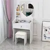 Penteadeira Simples de Quarto de Influenciador Digital Mesa de Maquiagem de Mesa para Quarto Pequeno de Aluguel Mesa de Maquiagem de Mesa Penteadeira de Princesa