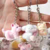 Estilo Similar al Libro Rojo Rubor de Aspecto Caro Oso de Resina Flocado DIY Hecho a Mano Funda para Teléfono Móvil Accesorios para el Cabello Agujero Accesorios para Zapatos