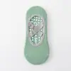 Meias de Yoga Antiderrapantes Profissionais de Pilates, Meias Esportivas com Pontos de Silicone Personalizadas para Mulheres, Meias Elásticas Respiráveis com Suporte para o Arco