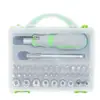 Suministro de juego de destornilladores de funda 25 en 1 herramienta de combinación multifunción juego de accesorios de reparación de precisión para teléfonos móviles y relojes