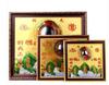 Atacado placa de cobre Shanhai cidade ornamentos Copper Mountain Sea espelho pingente côncavo-convexo espelho plano ornamentos Sun Moon Mountain Sea espelho casa pendurado