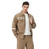 Ropa de Trabajo para Soldador, Ropa de Trabajo de Verano para Minería, Ropa de Trabajo de Protección Laboral, Ropa de Soldadura Transpirable de Algodón Puro para Verano, Resistente al Desgaste y Retardante de Llama