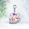 Llavero Acrílico de Alta Calidad con Diseño de Avatar, Adecuado para Mochilas de Estudiantes, Accesorio Decorativo, Colgante Portátil para Mochila, Regalo