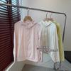 Chaqueta Casual Ligera con Capucha para Protección Solar F0511W, Fresca y Amigable con la Piel, Hilo Original Upf80+, Lavable, Transpirable, Anti-Jun