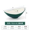Milamina Barco Forma Snack Bol Restaurante Restaurante Oreja Única Dip Bol Platos Fríos Bol Plato Ovalado Similar a Porcelana Salah Bol Comercial