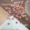 K9 Nuevo Súper Brillantes Planos de Fondo Redondos de Colores para Uñas Pedrería Mixta Pedrería Triturada Redondos de Dopamina Pegatinas para Uñas Decoraciones