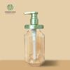 Garrafa de loção de imprensa transparente para animais de estimação personalizada 750ml Shampoo Gel de banho Artigos de higiene pessoal Reembalado Garrafa vazia de plástico