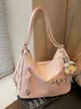 Bolso de Mano Tote de Estilo Coreano Simple y Popular Transfronterizo Primavera 2026 para Mujer, Bolso de Hombro, Mochila de Alta Calidad