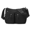 Bolso bandolera casual, bolsa deportiva para gimnasio, bolsa de trabajo impermeable, bolsa para portátil, mochila retro para estudiante, bolso de hombro multibolsillos, moderno