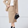 Traje de Oficina Transfronterizo Estilo Humen para Mujer Otoño 2024 Nuevo Chaqueta Falda Leggings Mujer