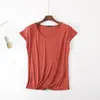 Camiseta Sem Manga Feminina Verão Gola Redonda Top Máscara Estiloso Slim Fit Simples Fina Camisa Base de Modal