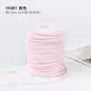Cuerda Trenzada de Hilo, Cuerda de Cuero de Ciervo, Cuerda para Colgar, Cuerda de Piel de Vaca, Cuerda Decorativa de Gamuza, Cuerda para Etiquetas, Lazo Hecho a Mano, Cuerda Trenzada DIY