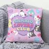 Almohada Kulomi Sanrio Almohada de Animación Secundaria Almohada de Dormitorio Cojín Lumbar de Oficina Cumpleaños de Estudiante