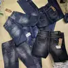 2025 Código Estrangeiro Atacado Transfronteiriço Calça Jeans Slim Masculina Estilo Business